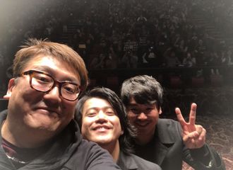 [分享]171215 福田雄一更新与小栗旬的合照   