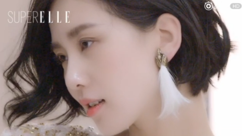 [新闻]170707 自信迷人展现女性魅力 刘诗诗《ELLE》拍摄花絮公开 