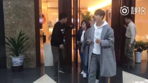 [分享]171031 徐海乔沉迷咖啡 工作之余时间开启疯狂吸食？