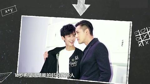 [新闻]171224 胡歌与吴磊隔空对话 大赞对方有天赋