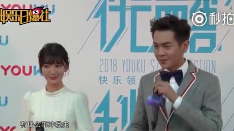[分享]180127 毛晓彤采访被问感情动向 张若昀站出来当“挡箭牌”帅炸天