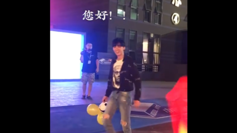 [分享]180904 ONER女孩讲文明懂礼貌 见人就喊“您好！辛苦啦！”