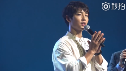 [分享]180908 一直都是暖心的欧巴 见面会最后与粉丝一一握手道别