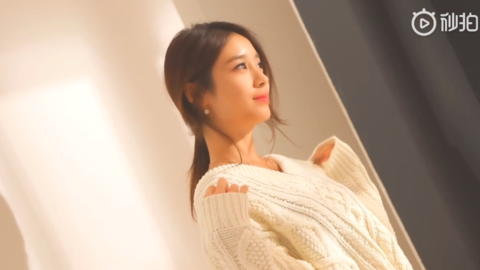 [分享]181224 工作中的美颜暴击 智妍《One Day》Jacket Making Flim公开