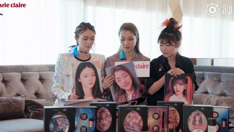 [新闻]190202 傅菁嘉人采访公开 回家过年造型大公开