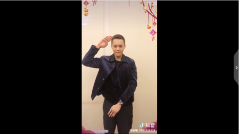 [新闻]190204 手势舞也许会迟到但绝不会缺席 陈伟霆版本手势舞强势来袭