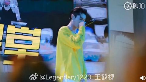 [分享]190218 王鹤棣超自信唱拿手rap swag满分