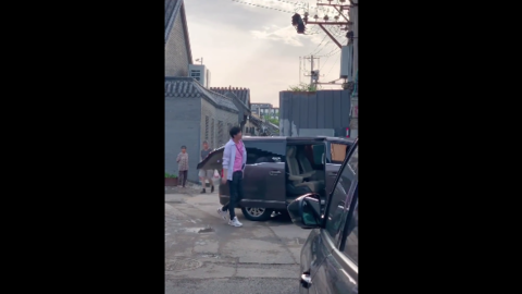 [分享]190622 刘宇宁私下视频分享 长腿宁哥暖心挥手