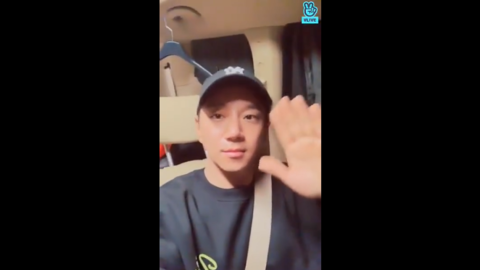 [分享]191117 很累的列宝到家了，报平安VAPP來啦~ 要好好休息
