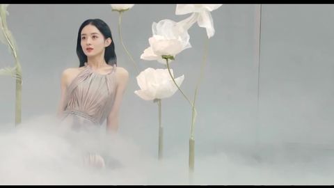 [新闻]201117 淡然伫于花间感受内心力量 贴心小室送来赵丽颖杂志侧拍花絮