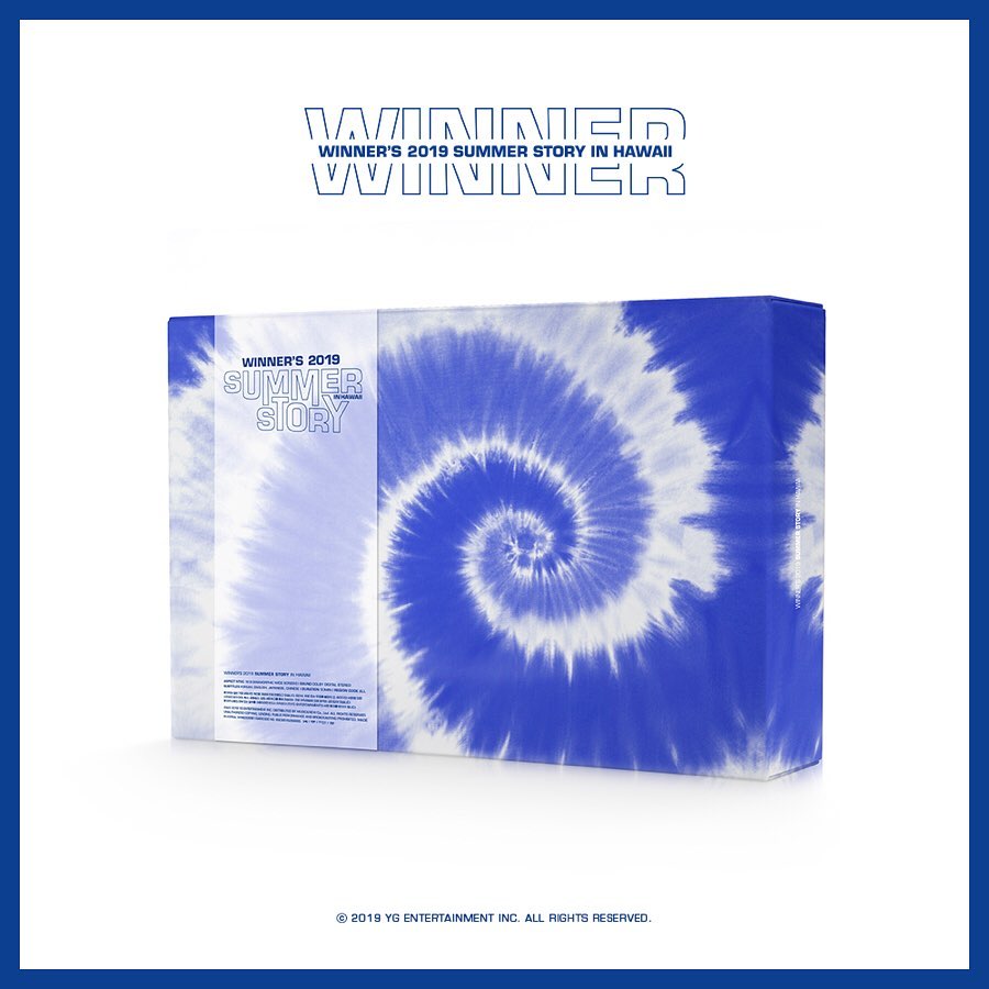 [分享]190726 WINNER夏威夷写真集“SUMMER STORY”+DVD预售今日开始！