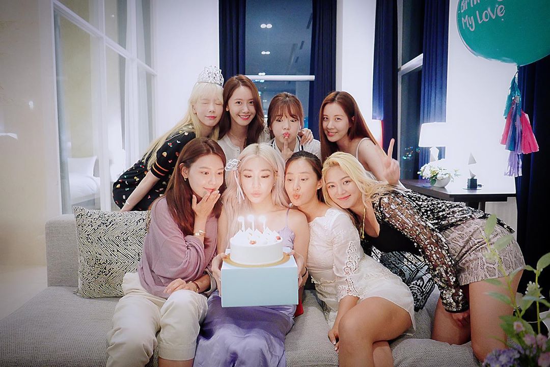 [新闻]190802 GG4EVA！少女时代久违合体为Tiffany Young庆生