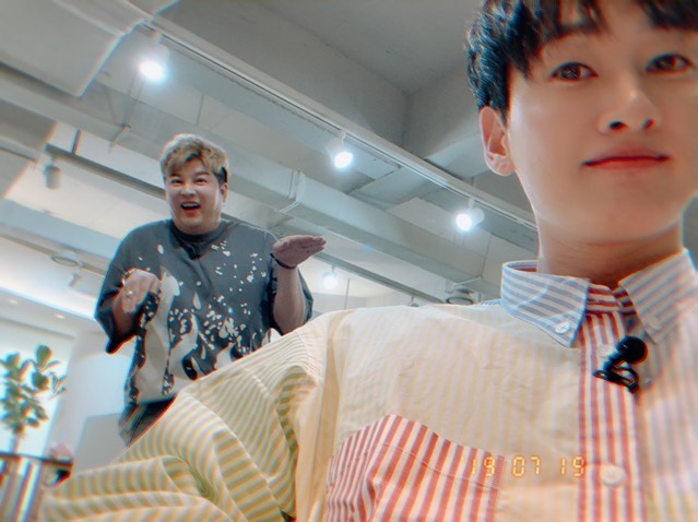 [分享]190815 暖暖SUJU 银赫为生病而中断活动的神童加油助威 