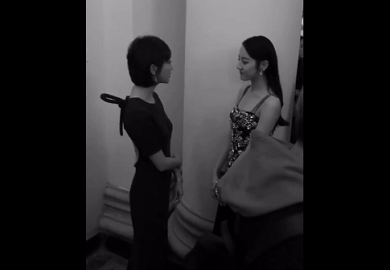 171014【迪丽热巴】ELLE风尚大典后台