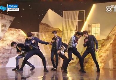 180113【Infinite】音乐中心<Tell Me+No More>精彩舞台