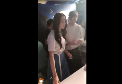 180612【迪丽热巴】品牌活动 给粉丝现场制作福利
