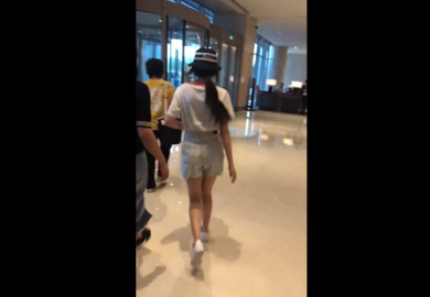180620【迪丽热巴】上海飞昆明出发