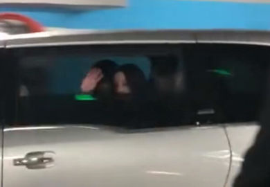 180721【迪丽热巴】哈根达斯品牌活动 迪丽热巴离场（饭拍1）