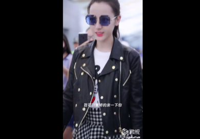 180922【迪丽热巴】上海飞米兰出发04