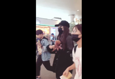 181012【迪丽热巴】杭州飞长沙02