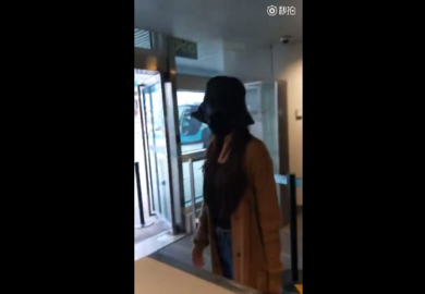 181014【迪丽热巴】杭州飞长沙01
