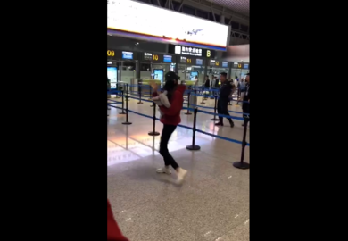 181117【迪丽热巴】10.12长沙飞杭州