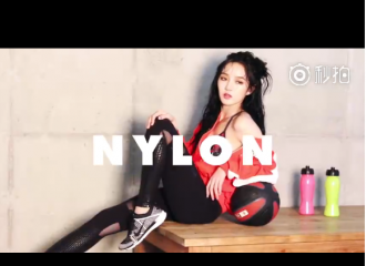 [新闻]160504 孟佳NYLON拍摄花絮公开 好想和她做朋友