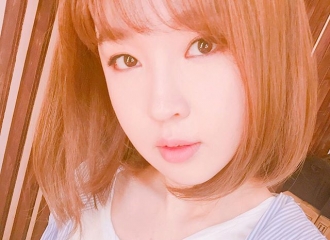 [新闻]160517 短发智允的蜜汁滤镜 牛奶皮肤大好评
