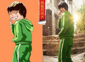 [分享]160529 《隐秘而伟大》漫画原作与电影场景的对比 敬业秀man神还原