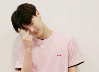 [新闻]160612 可爱粉衣少年衍衍比V照