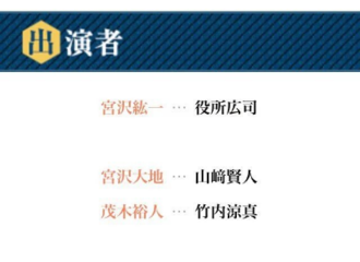 [新闻]170907 山崎贤人、竹内涼真共同出演电视剧《陆王》