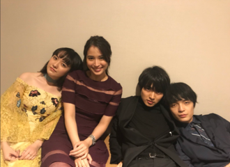 [新闻]171103 出现在广濑爱丽丝上传的合照中的山崎贤人
