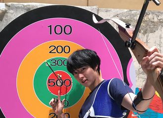 [新闻]171105 山崎贤人ins更新 射箭练习中！