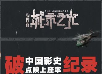 [新闻]171216 《心理罪之城市之光》今日全国35城举办点映 上座率破中国影史记录！