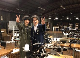[新闻]171225 山崎贤人ins更新  《陆王》完美收官