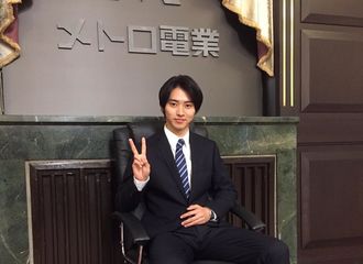[新闻]171227 《陆王》ins更新   比耶的山崎贤人超可爱
