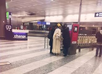 [新闻]180222 刘诗诗米兰逛街被偶遇 全副武装依旧被认出