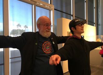 [新闻]180223 陈学冬晒上课训练日常 外国老师表情瞩目
