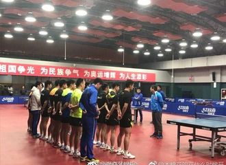 [新闻]180311 张继科恢复训练与马龙再同框 将争夺世乒团体赛名额