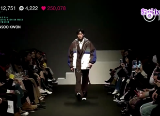 [新闻]180324 权玄彬作为开场模特登上2018F/W首尔时装周秀场