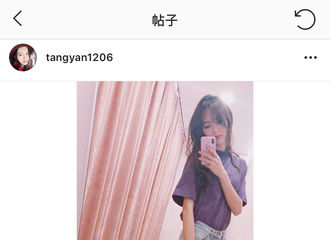 [新闻]180713 唐嫣INS晒自拍 花式表白粉丝：记得第一次见面会的时间地点