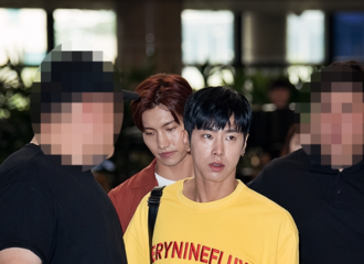 [新闻]180724 东方神起因专辑宣传行程 经由金浦机场前往日本