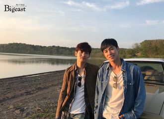[新闻]180725 Bigeast公开哥俩合照 新日单《Road》将于今日发行
