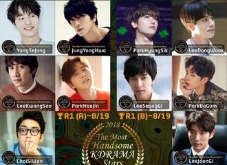 [新闻]180803 李敏镐被提名“The Most Handsome KDRAMA Stars 2018”