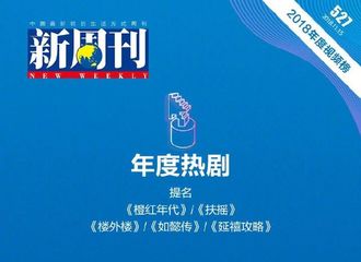 [新闻]181117 扶摇直上！《扶摇》入围《新周刊》2018中国视频榜年度热剧分类