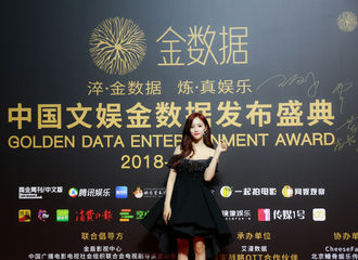 [新闻]190121 吴宣仪优雅亮相文娱金数据发布会盛典 并荣获“年度网络综艺综合影响力女艺人”