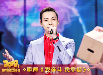 [新闻]190204 陈伟霆春晚唱响励志歌曲《我奋斗我幸福》 2019幸福会慢慢呈现
