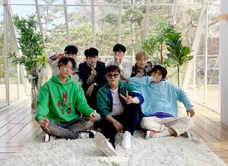 [新闻]190605 iKON七人合体照，落地窗前少年感十足！