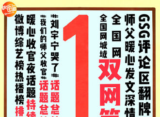 [新闻]190616 《我们的师父》收官收视再度第一 “刘宇宁哭了”引发热议