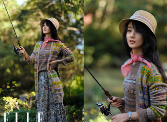 [新闻]201207 《ELLE》陆续公开赵丽颖杂志最新物料 暖冬里出逃的精灵落入人间